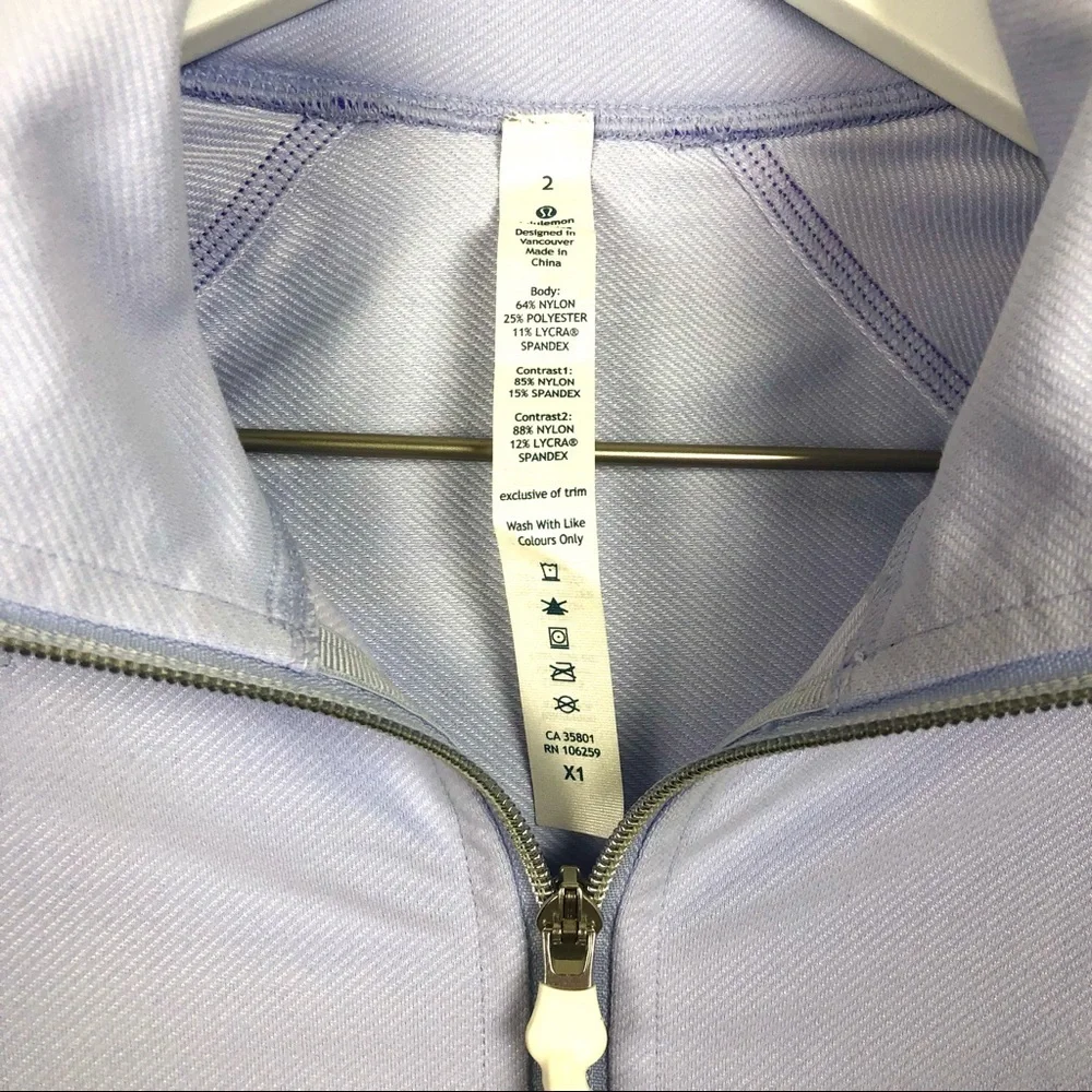 Lululemon Contempo Zip Jacket Purple - Picture 4 of 9